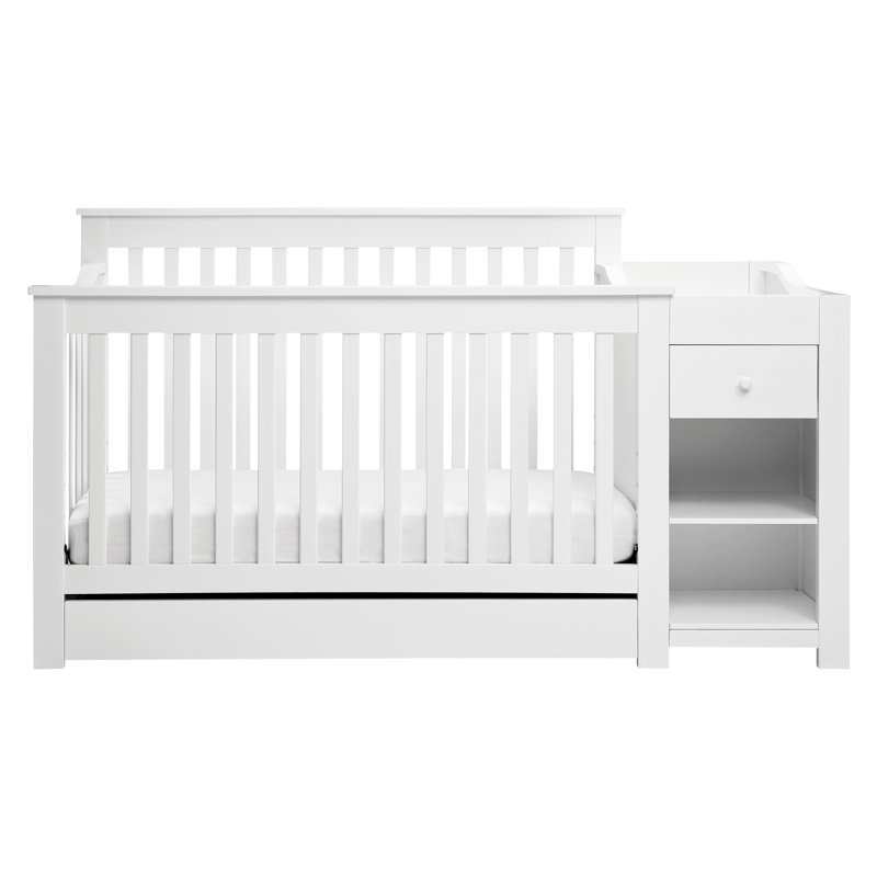 DaVinci Piedmont 4in1 Convertible Crib and Changer with Storage